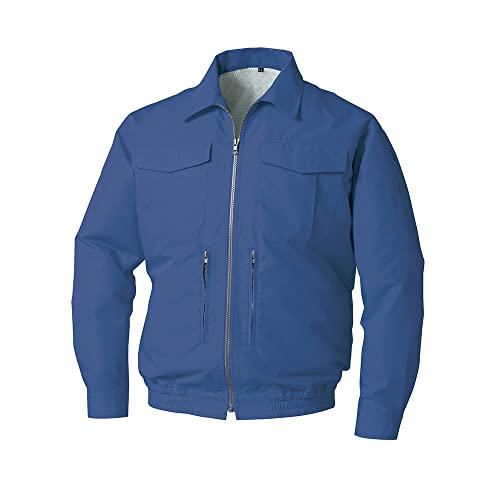 【メーカー直送・代引不可】【空調服】　スペーサー一体型長袖ブルゾン（ウェア、専用インナースペーサー） ネイビー LL [KU92130N80S4] Amazon.co.jp: 空調服Ⓡ スペーサー一体型長袖ブルゾン（ウェア、専用